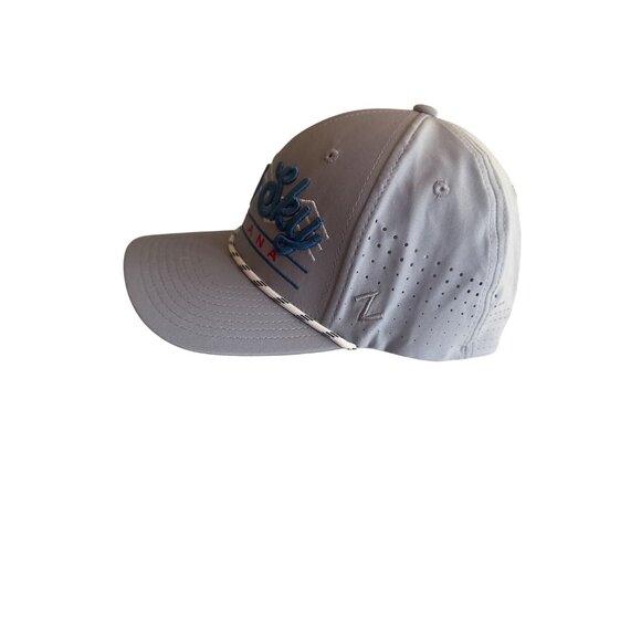 Big Sky Montana Adjustable Snapback Hat By Zephyr 100% Polyester Gray - Picture 2 of 6
